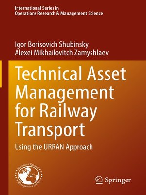 cover image of Technical Asset Management for Railway Transport